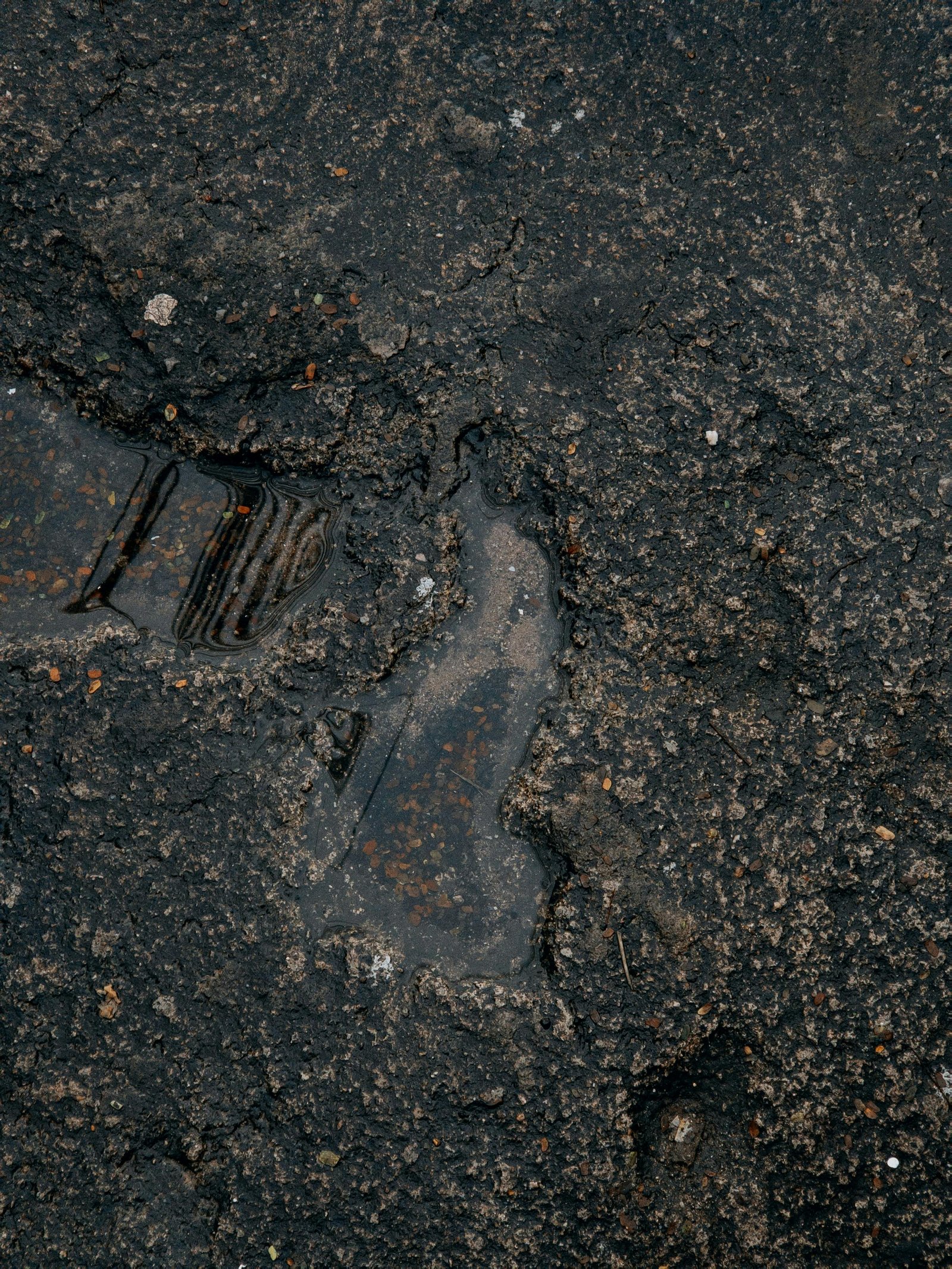 Textura de asfalto oscuro